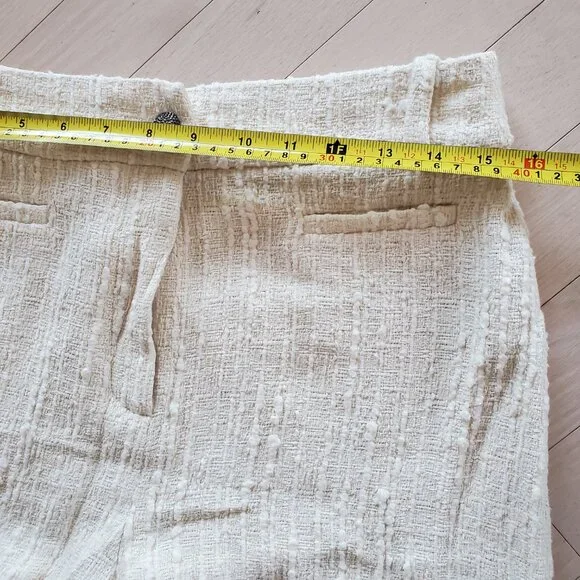 NWT Ba&sh ! Classy, elegant and chic Amour style TWEED WIDE-LEG TROUSERS (US/8) - Picture 8 of 10